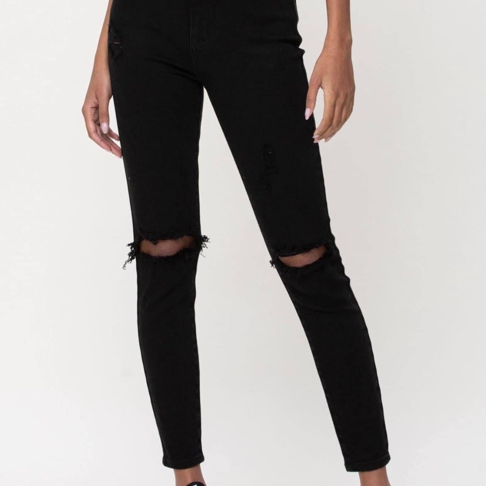 Cello distressed Black skinny jeans❤️ NWT